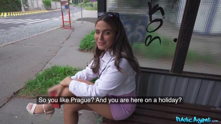 Public Agent Latina Tries Czech Sausage Ariana Van X VIPPorns